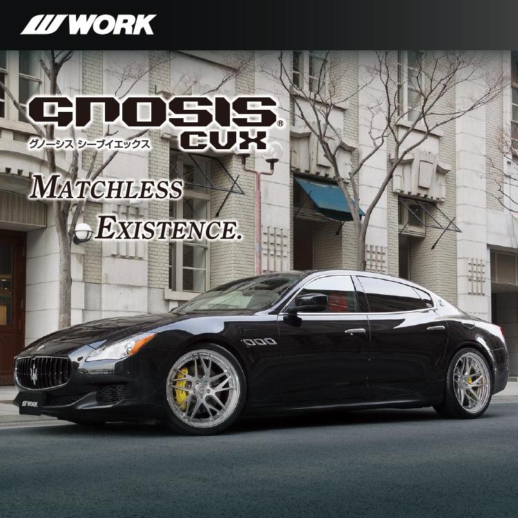 WORK - 4本買いもとめるで貨物輸送無料 GNOSIS CVX 20x12.0J ※一種独特PCDのみ R disk (ビッグキャリパー) PP2 選べるオーダーインセット 1本必要経費 【代引っ張ること不可】