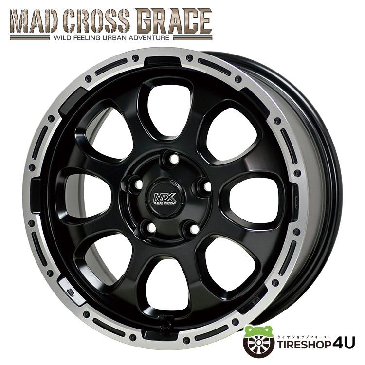 タイヤホイール4本セット MAD CROSS GRACE 16x7.0J 5/114.3 +38 GB/P MUDSTAR RADIAL A/T 215/65R16 109/107L WL｜2tireshop4u｜05