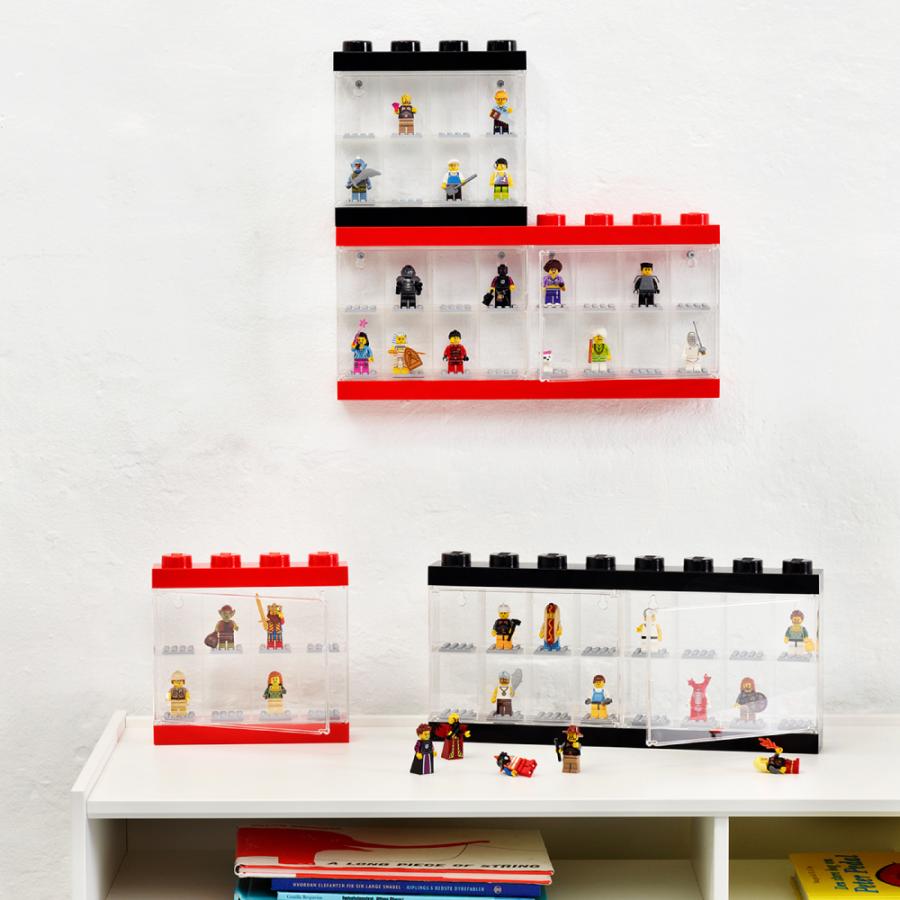 ポイント増量中 選べる4色 レゴ ミニ フィギュア ディスプレイ コレクション ケース LEGO MINIFIGURE-DISPLAY CASE16 (8KNOB)｜2tireshop4u｜04