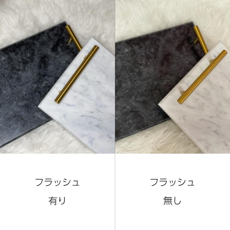 高級 大理石 トレー 取っ手付き プレート マーブルトレー インテリア