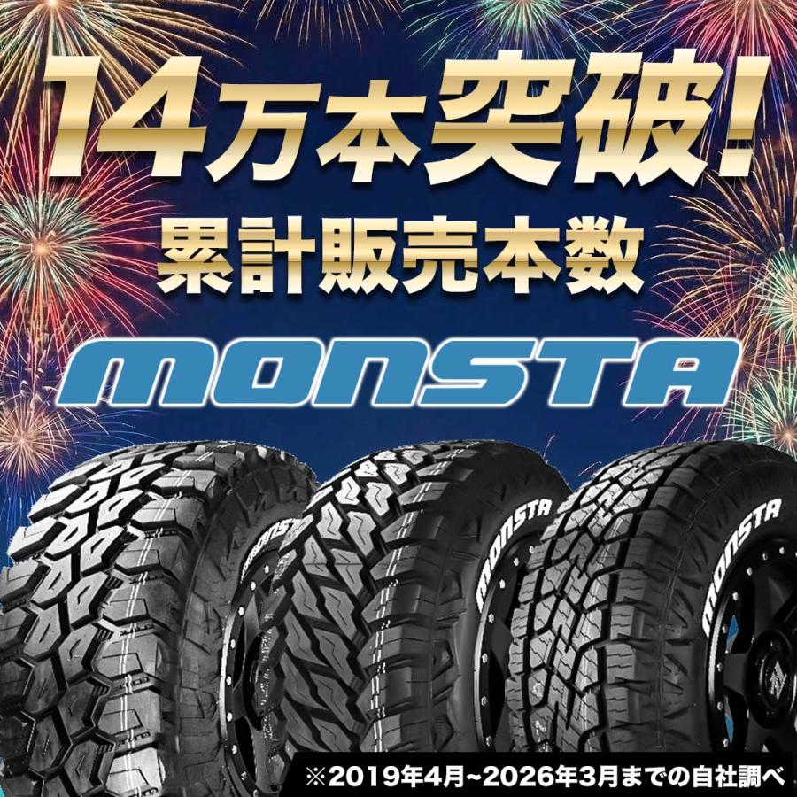 MONSTA TYRES 225/65R17 2026年製 MONSTA モンスタ TERRAIN GRIPPER