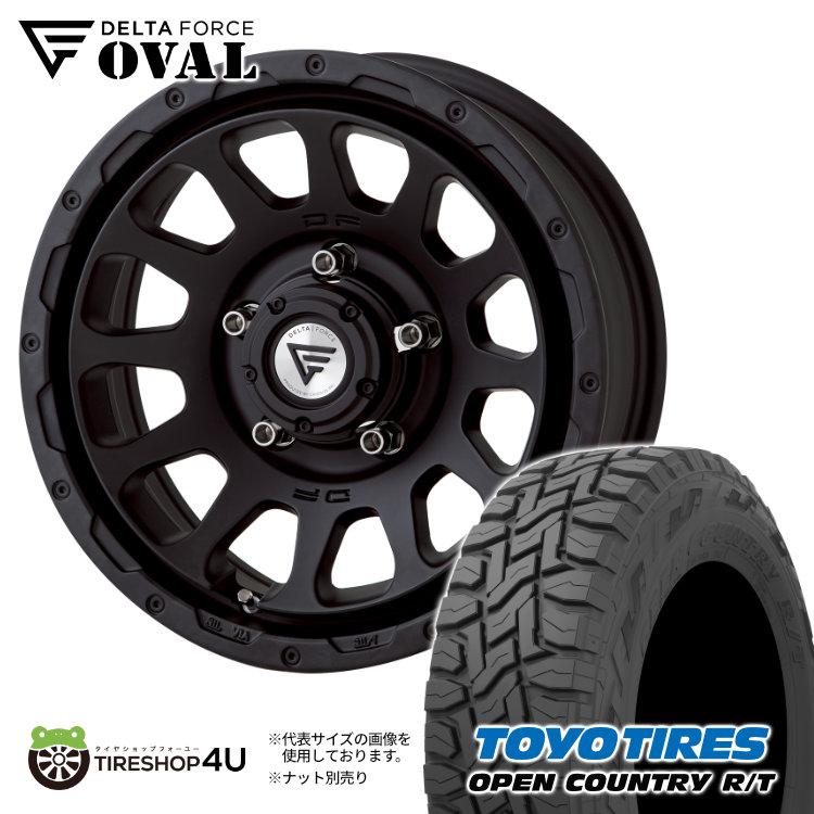DELTA FORCE タイヤホイール4本セット OVAL 16x5.5J 5/139.7 +20 DELTA FORCE タイヤホイール4本セット OVAL 16x5.5J 5/139.7 +20
