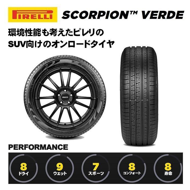 285/45R19 PIRELLI ピレリ Scorpion Verde ☆ RFT BMW承認 285/45-19 111W XL ランフラットタイヤ 新品1本価格｜2tireshop4u｜02