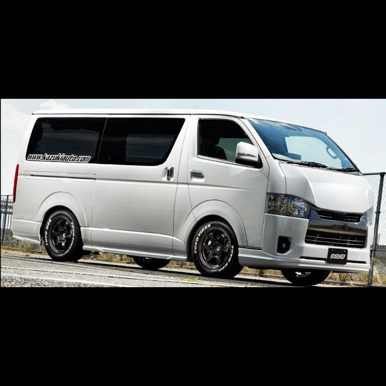 ハイエース　レイズグラムライツ57DR-X レイズ グラムライツ 57DR-Xリミテッドエディション 18インチ