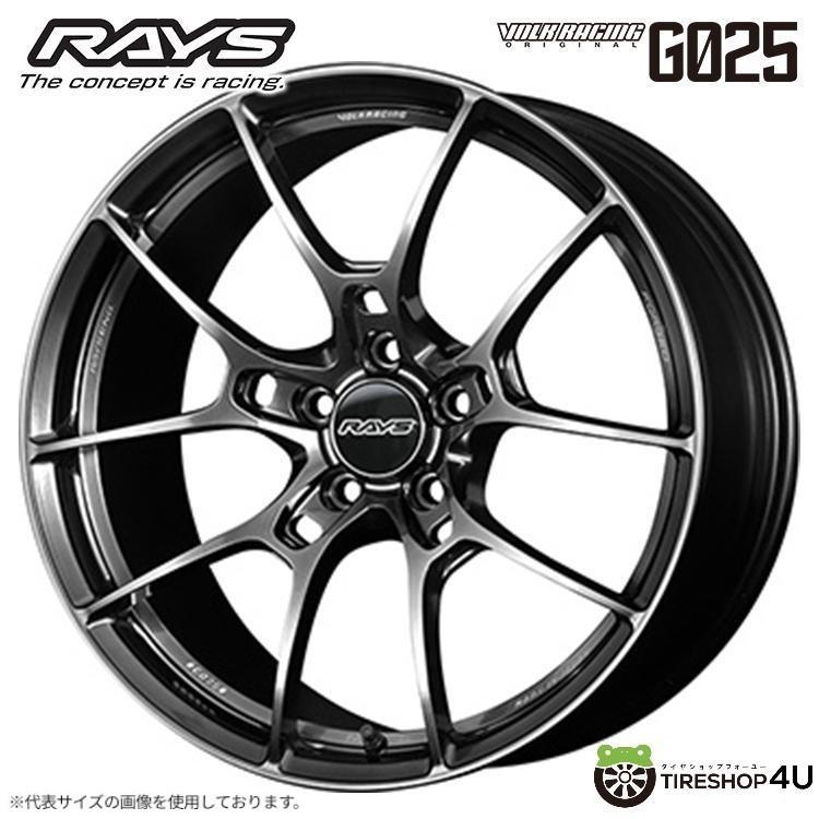 RAYS RAYS VOLK RACING G025 19x9.5J 5/120 +44 HK シャイニング