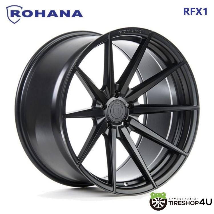 ROHANA RFX1 20インチ 20x10.0J 5/112 +30 MB マットブラック 新品 