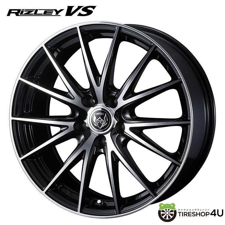 WEDS（ウェッズ） 4本購入で送料無料 RIZLEY VS 16x6.5J 5/114.3 +40 