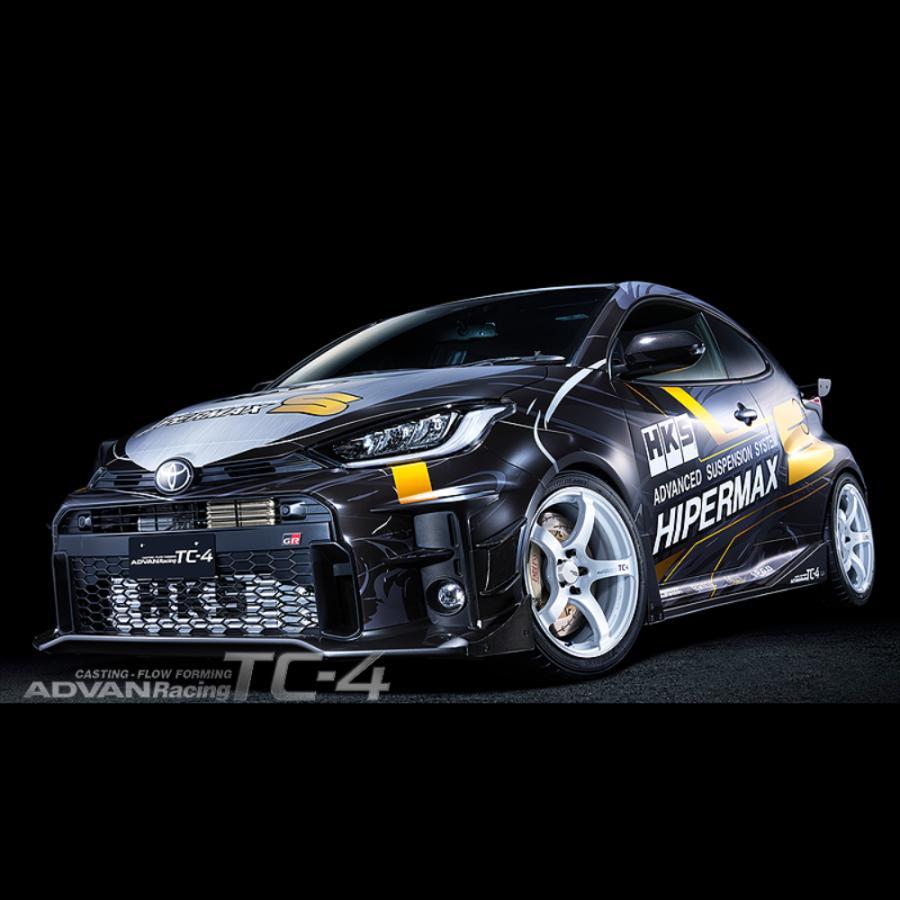 ADVAN 4本購入で送料無料 Racing TC-4 18x8.5J 5/114.3 +45 UBR