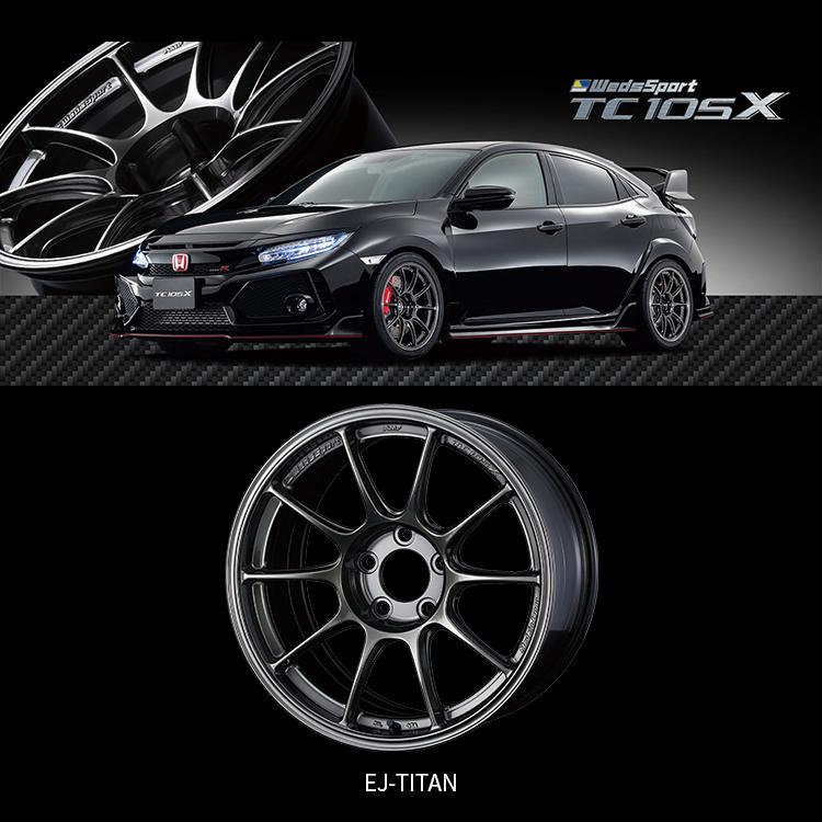 WEDS（ウェッズ） 4本購入で送料無料 Weds Sport TC105X 17x8.0J 5/100 