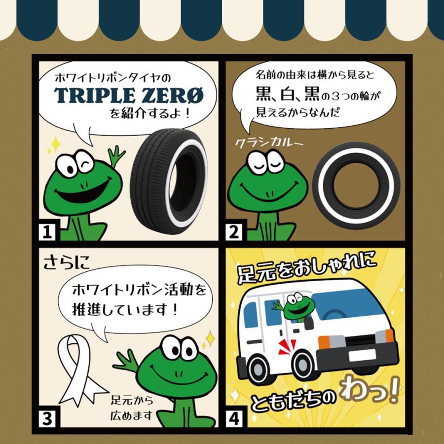 165/80R14 2026年製 TIREFROG タイヤフロッグ TRIPLE ZERO 165/80-14