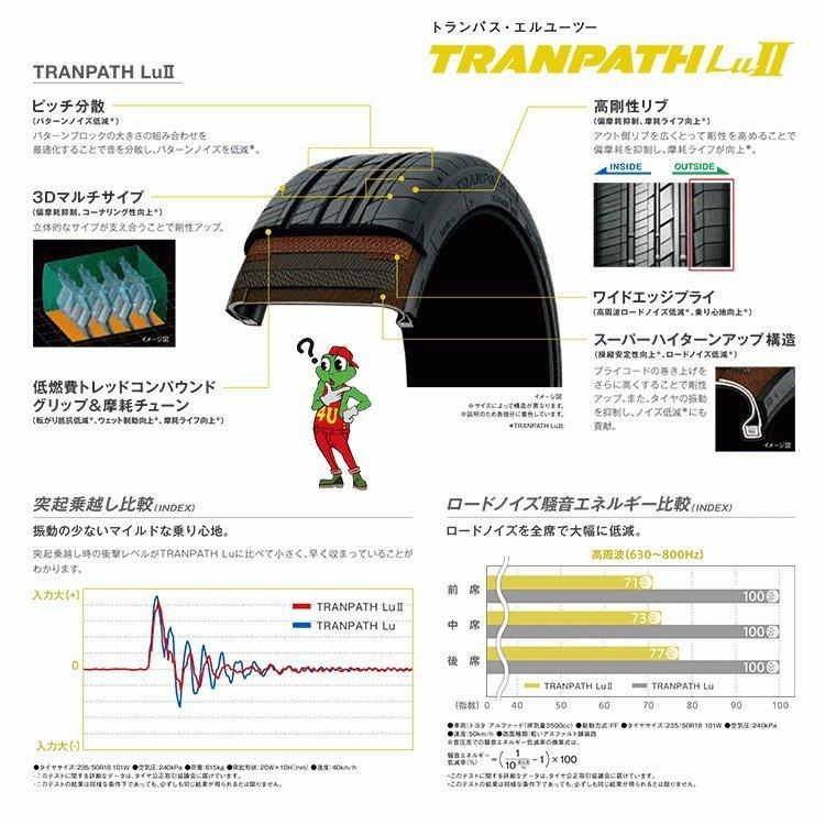 TOYO TIRES（トーヨータイヤ） 215/60R17 TOYO トーヨー TRANPATH LuII