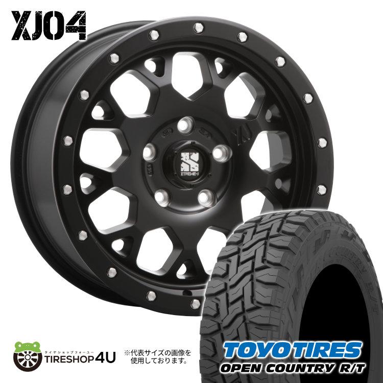 MLJ 4本セット XTREME-J XJ04 16x7.0J 5/114.3 +35 SB TOYO OPEN 