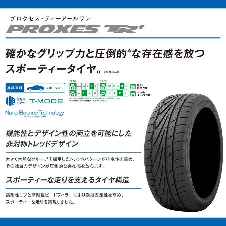 TOYO TIRES PROXES TR1 165/50R15 4本 PROXES 165/50R15 サマータイヤ 15インチ トーヨータイヤ