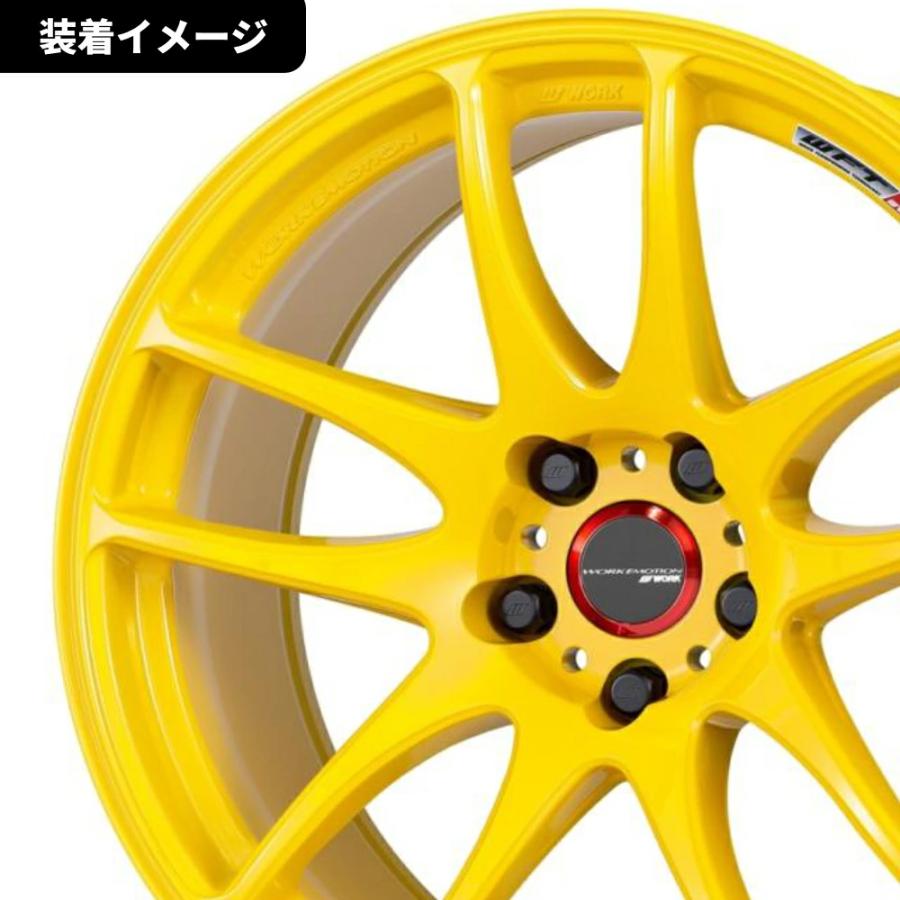 WORK 正規品 エモーション センターキャップ フラットタイプ 4個セット