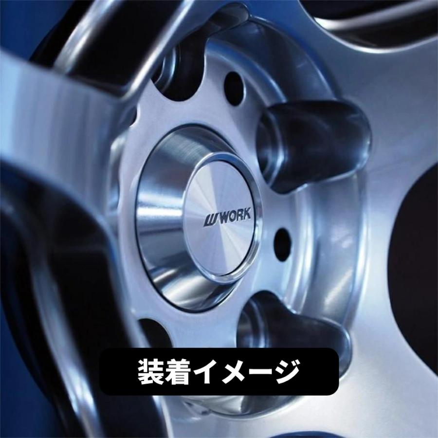 WORK 正規品 エモーション センターキャップ ハイタイプ 4個セット