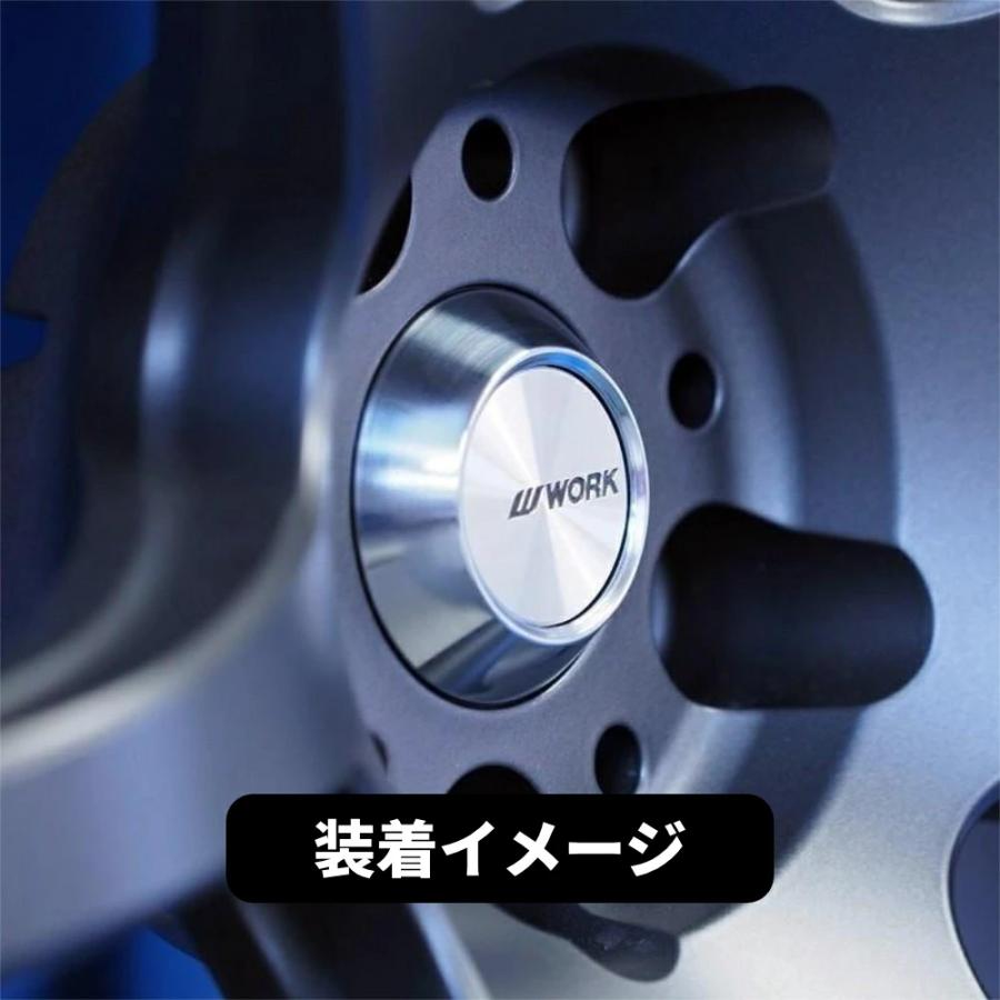 WORK 正規品 エモーション センターキャップ ハイタイプ 4個セット