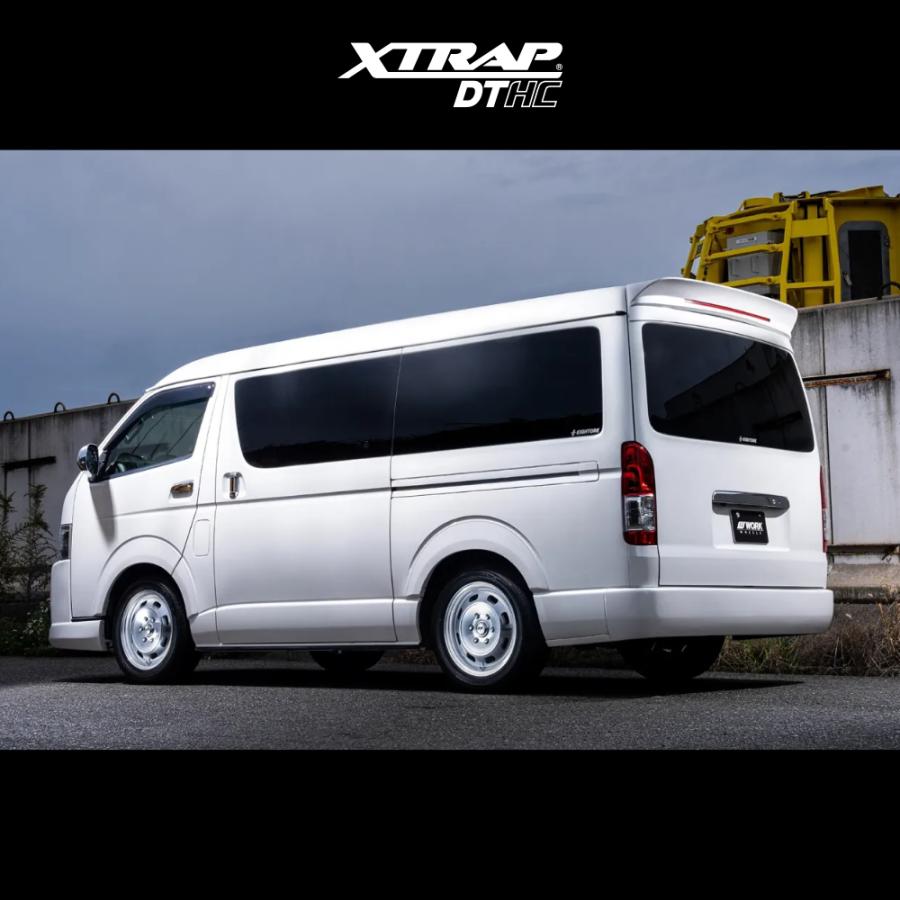 WORK - 4本買いもとめるで貨物輸送無料 XTRAP DTHC 15x6.0J 6/139.7 +33 MBL つや消し黒いこと 新品銀輪1本必要経費 【代引っ張ること不可】