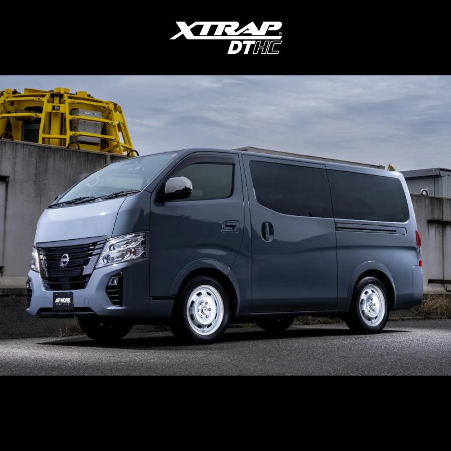 WORK - 4本買いもとめるで貨物輸送無料 XTRAP DTHC 15x6.0J 6/139.7 +33 MBL つや消し黒いこと 新品銀輪1本必要経費 【代引っ張ること不可】