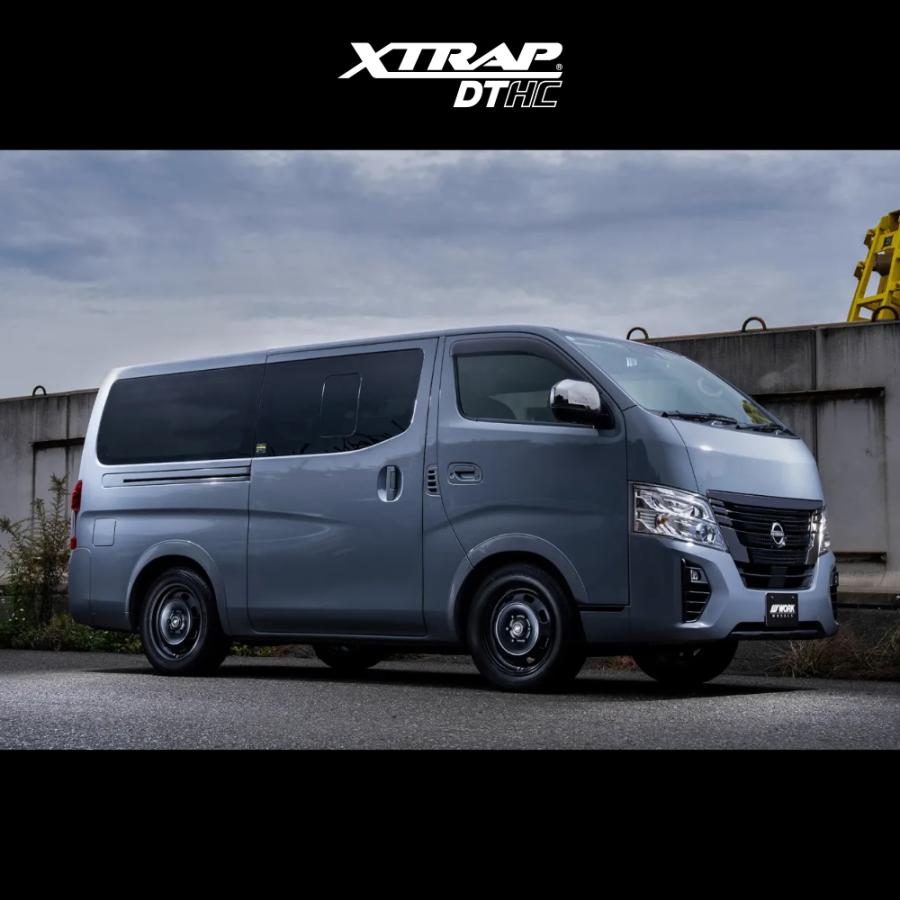 WORK - 4本買いもとめるで貨物輸送無料 XTRAP DTHC 15x6.0J 6/139.7 +33 MBL つや消し黒いこと 新品銀輪1本必要経費 【代引っ張ること不可】
