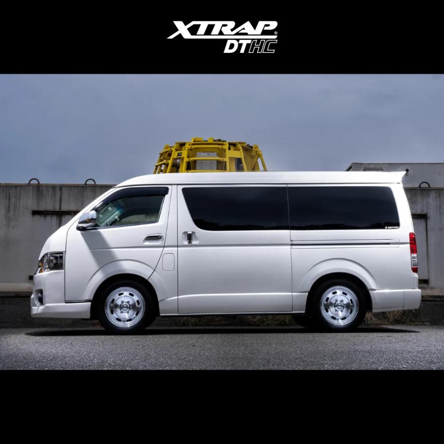 WORK - 4本買いもとめるで貨物輸送無料 XTRAP DTHC 15x6.0J 6/139.7 +43 MBL つや消し黒いこと 新品銀輪1本必要経費 【代引っ張ること不可】