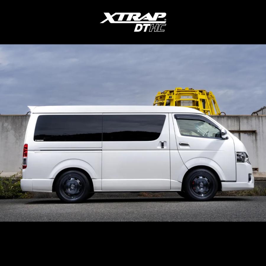 WORK - 4本買いもとめるで貨物輸送無料 XTRAP DTHC 15x6.0J 6/139.7 +43 MBL つや消し黒いこと 新品銀輪1本必要経費 【代引っ張ること不可】