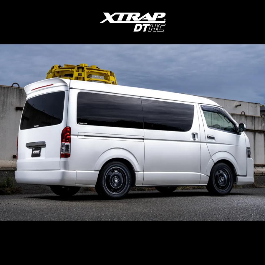 WORK - 4本買いもとめるで貨物輸送無料 XTRAP DTHC 15x6.0J 6/139.7 +43 MBL つや消し黒いこと 新品銀輪1本必要経費 【代引っ張ること不可】
