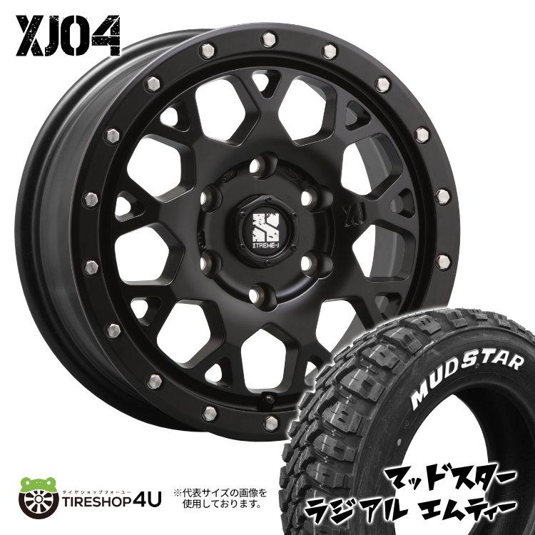 MLJ タイヤホイール4本セット XTREME-J XJ04 16x8.0J 6/139.7 + MLJ タイヤホイール4本セット XTREME-J XJ04 16x8.0J 6/139.7 +