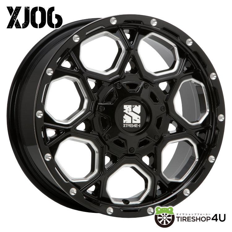 XTREME-J XJ06 17x7.0J 10/100/114.3 +50 GBM グロスブラックミルド