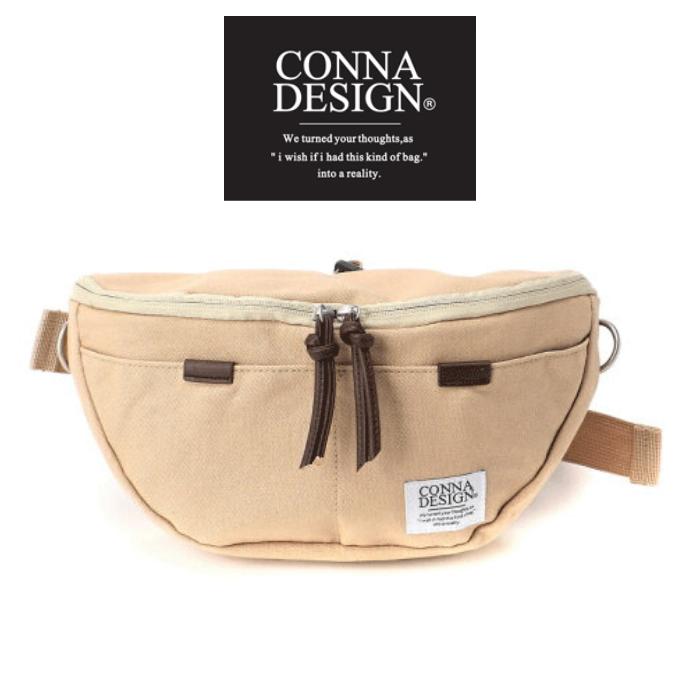 最終在庫処分価格　CONNA　DESIGN　CD171209　キャンバス　ウエストバッグ　在庫処分 | CONNA DESIGN