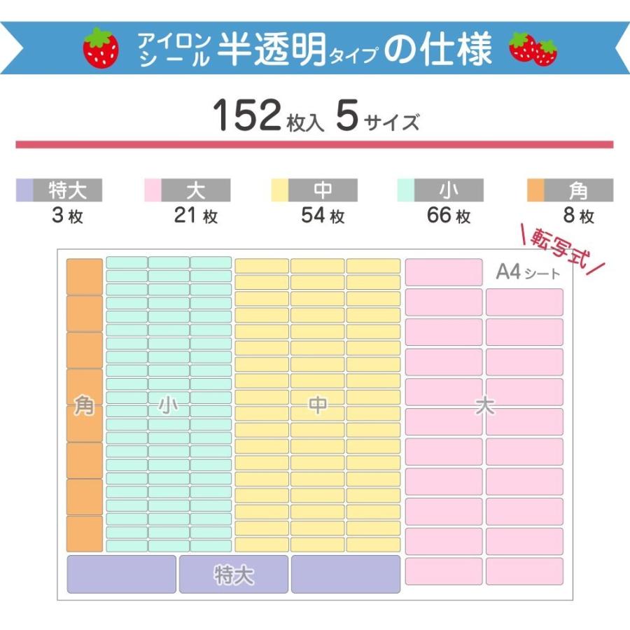 名前シール セット 防水 耐水 耐熱 アイロン 布用 洋服 お名前シール おなまえシール 送料無料 | お名前シール工場 | 17