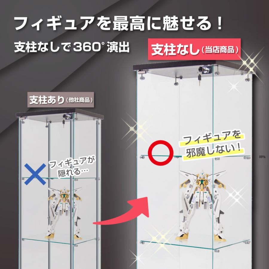 ガラス細工　天使フィギュア 15体セット Amazon.co.jp: Dtyubfg ショーケース フィギュア - LEB 照明付き