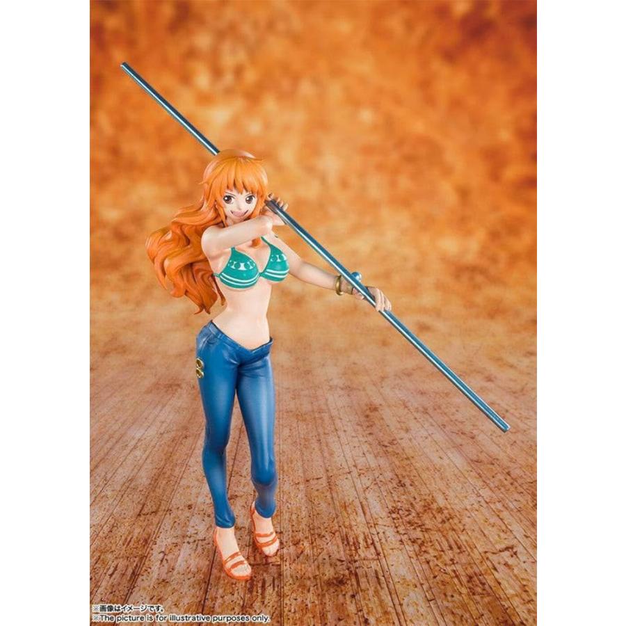 フィギュアーツZERO ONE PIECE 泥棒猫ナミ 約150mm ABS&PVC製 塗装済み完成品フィギュア｜3-dia｜03