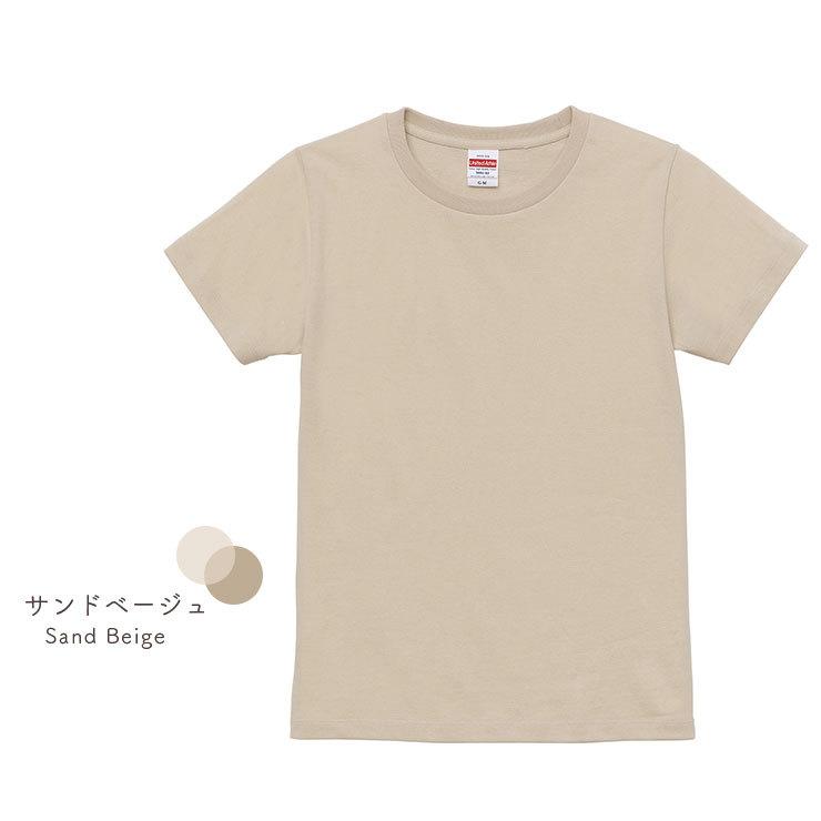 Tシャツ レディース 半袖 大人かわいい S M L 厚手 透けにくい 綿 100