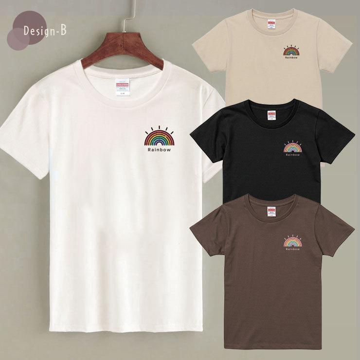 Tシャツ レディース 半袖 大人かわいい S M L 厚手 透けにくい 綿 100