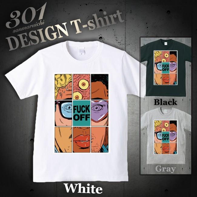 Tシャツ メンズ 半袖 ブランド ユニセックス Art Rock Fuck Off サブカル アート かっこいい クルーネック プリントtシャツ Dt7190 301 通販 Yahoo ショッピング