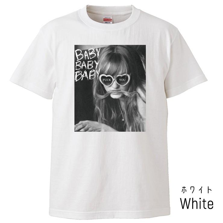 Tシャツ メンズ 半袖 ブランド ユニセックス Fuck You サングラス モノクロ フォトプリント Baby かっこいい おしゃれ クルーネック プリントtシャツ Dt8027 301 通販 Yahoo ショッピング
