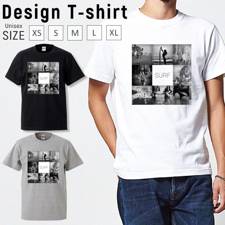 Tシャツ メンズ 半袖 ブランド ユニセックス ペア サーフ Surf 夏 ハワイ コラージュ セクシー モノクロ 写真 おしゃれ クルーネック プリントtシャツ Dt8067 301 通販 Yahoo ショッピング