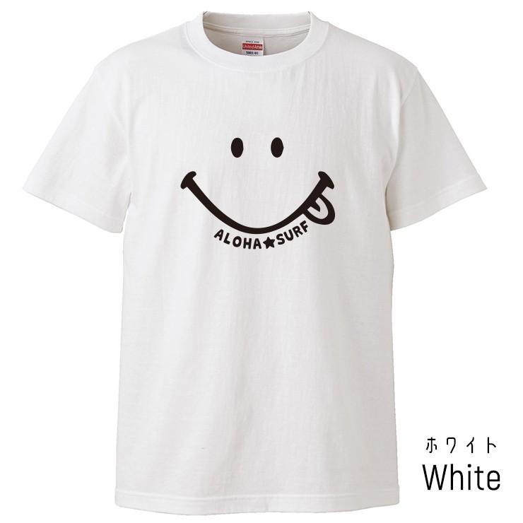 Tシャツ メンズ 半袖 ブランド ユニセックス ペア スマイル ニコちゃん にこちゃん サーフ アロハ 夏 かわいい クルーネック プリントtシャツ Dt80 301 通販 Yahoo ショッピング