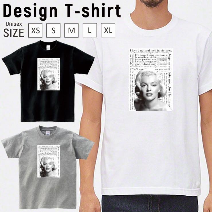 Tシャツ メンズ 半袖 ブランド ユニセックス マリリンモンロー 海外 セレブ クルーネック プリントtシャツ Dt8151 301 通販 Yahoo ショッピング