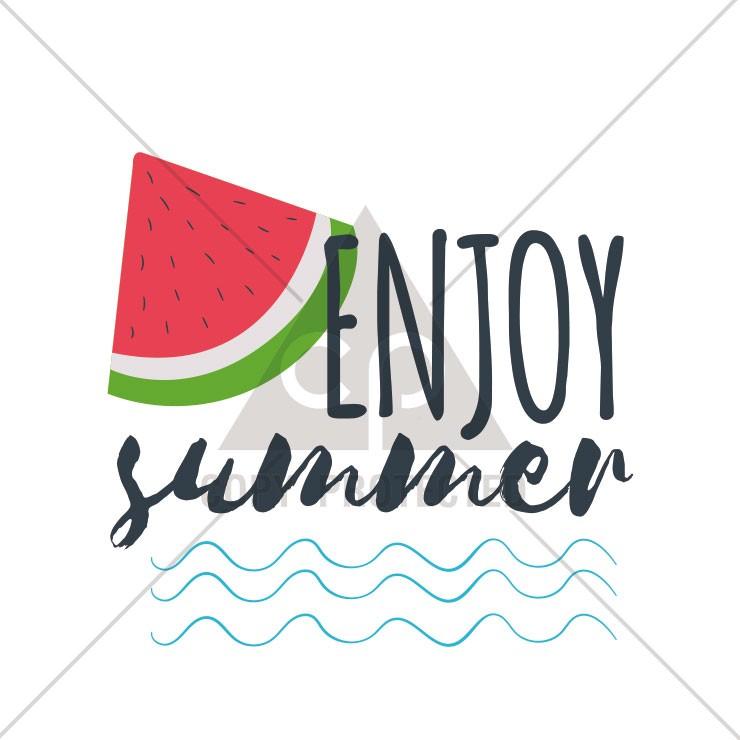 Tシャツ レディース 半袖 トップス ブランド ユニセックス メンズ プリントtシャツ ペア 大人可愛い すいか スイカ 夏 Enjoy Summer ロゴ Dt8171 W 301 通販 Yahoo ショッピング