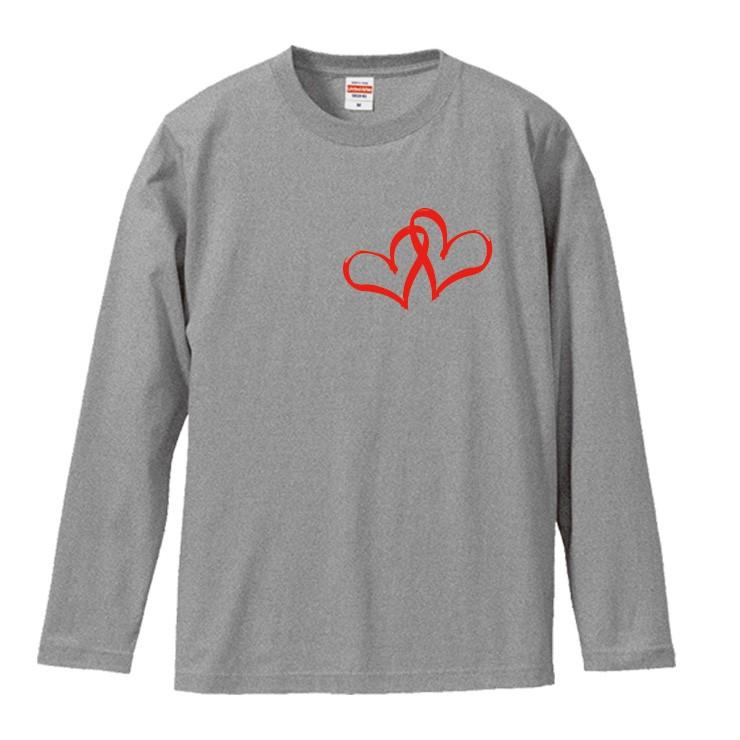 Tシャツ レディース ロンT 長袖 ユニセックス クルーネック Uネック