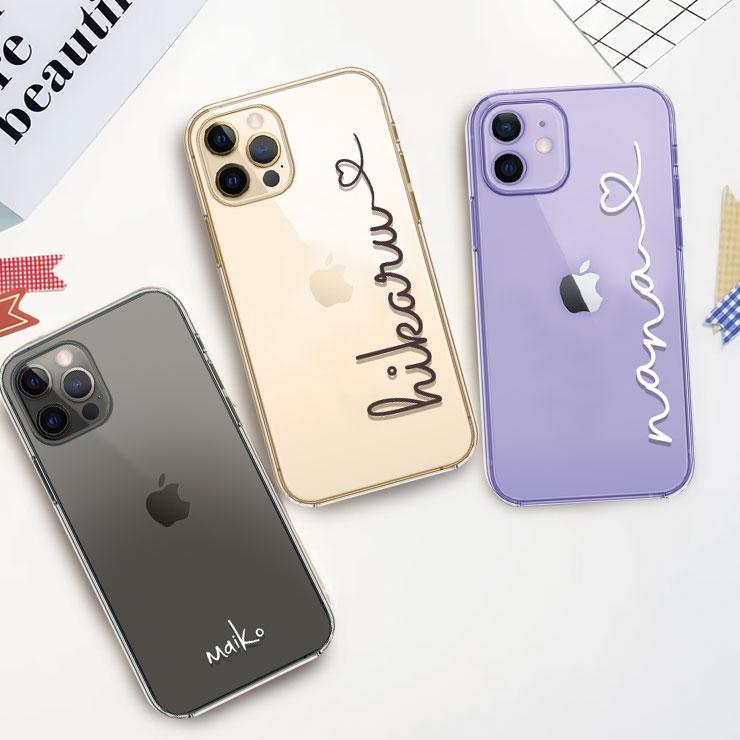 名入れ iPhone17 pro max ケース クリアケース iPhone16Pro iPhone15 