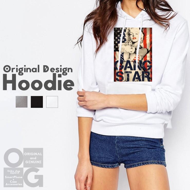 パーカー レディース 長袖 大きめ 秋 冬 ペア Xs S M L Xl Xxl オシャレ かっこいい 仲良しコーデ マリリン モンロー ギャング Tattoo Sexy タトゥ P501 301 通販 Yahoo ショッピング