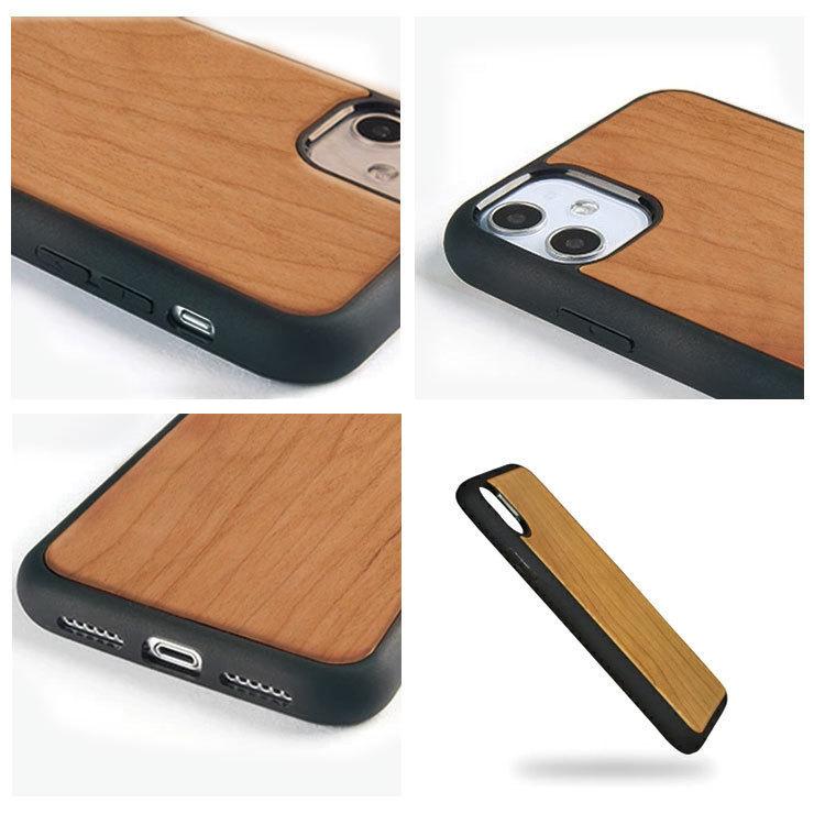 iPhone16 ケース 木 木目 木製 iPhone16Pro Max 15Pro シリコン 天然木