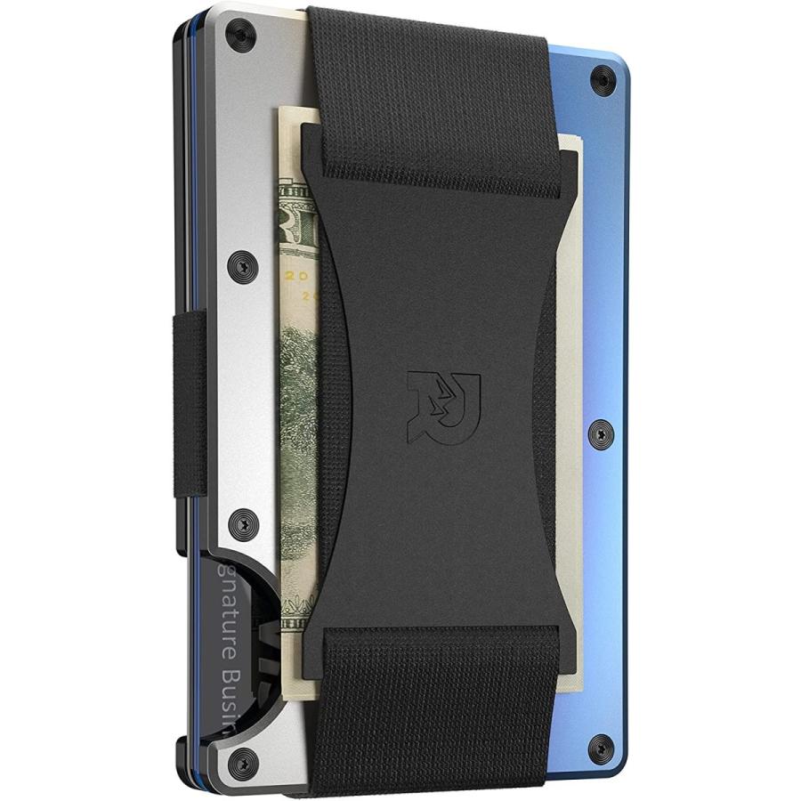 超安い The リッジ ザ Ridge 並行輸入品 バーント チタニウム メンズ キャッシュストラップ 財布 Vinfra Es