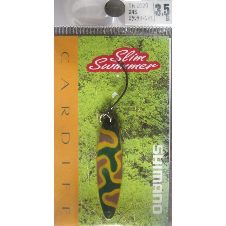 シマノ スリムスイマー 3 5g カラシグリーンカモ カーディフ トラウトルアー 196 Shop308club 通販 Yahoo ショッピング