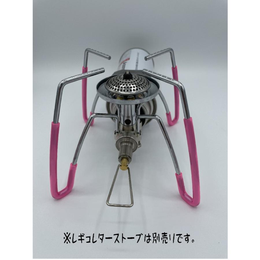 310tech(サトテック)  耐熱シリコンチュ−ブ　ソトSOTO ST-310 ST-330用　ピンク　φ４−φ6×120mmカット品4点 |  | 01