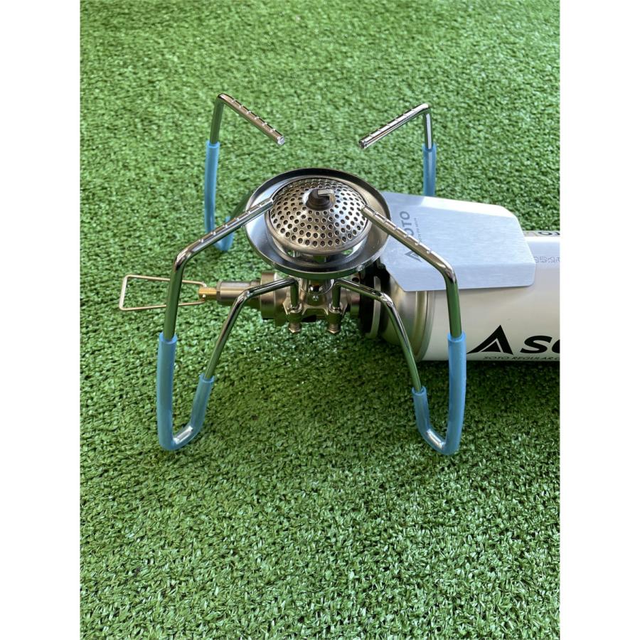 耐熱シリコンチュ−ブ　ソトSOTO ST-310 ST-330用　クリアブルー　φ４−φ6×120mmカット品4点　ソロキャンプ310tech |  | 04
