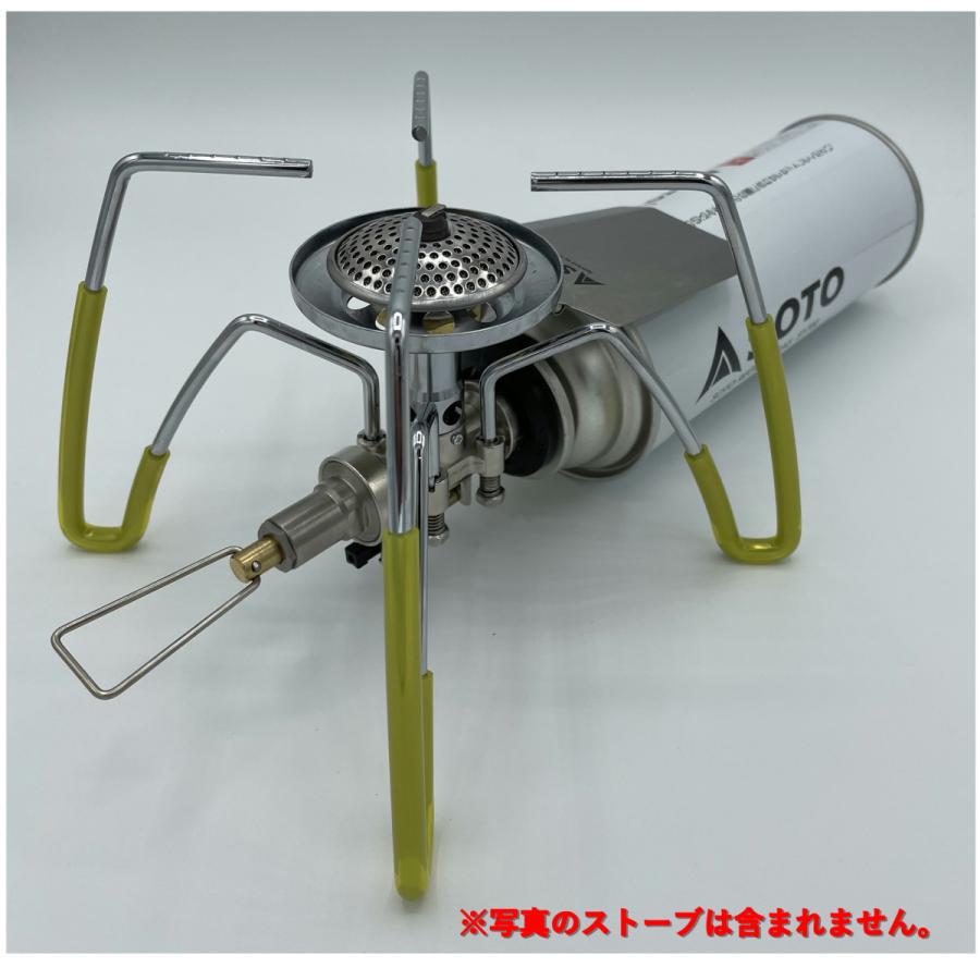 310tech(サトテック) 耐熱シリコンチュ−ブ　ソトSOTO ST-310 ST-330用　クリアイエロー　φ４−φ6×120mmカット品4点 |  | 02