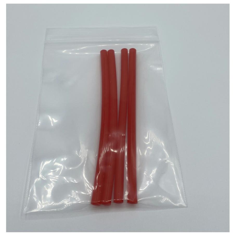 耐熱シリコンチュ−ブ　ソトSOTO ST-310 ST-330用　レッド　φ４−φ6×120mmカット品4点　ソロキャンプ310tech |  | 01